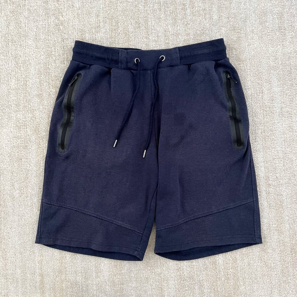 3 for $6 Amazon Blu Rock Blue Cotton Sweat Shorts M